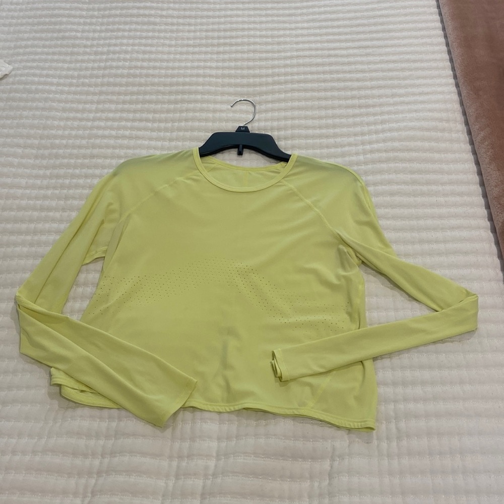 neon green long sleeve